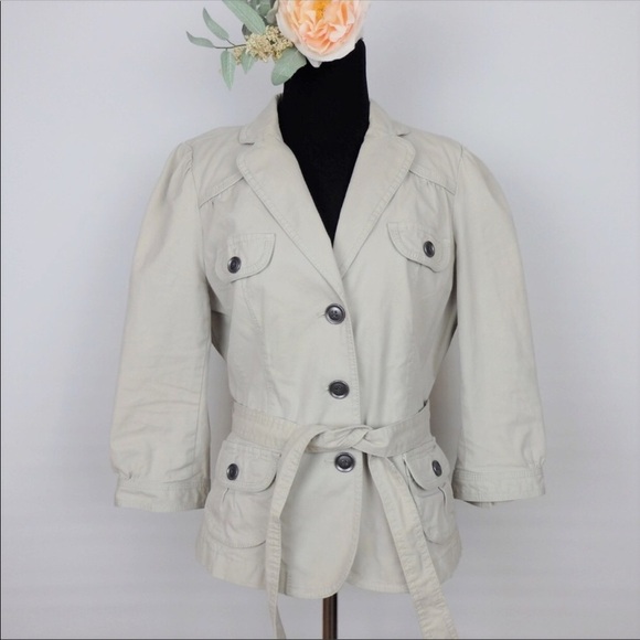 Ann Taylor Loft cotton jacket LP - Picture 1 of 7
